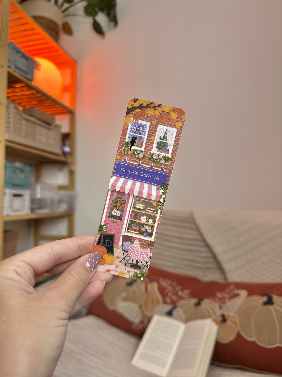 Pumpkin Spice Café - Bookmarks