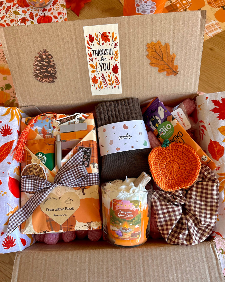 The Autumn Book Date Box