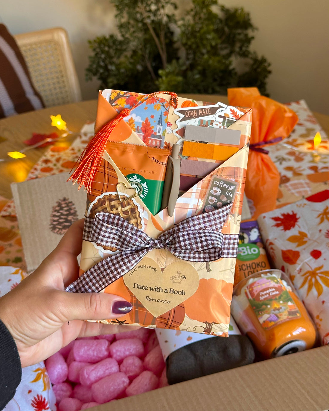 The Autumn Book Date Box