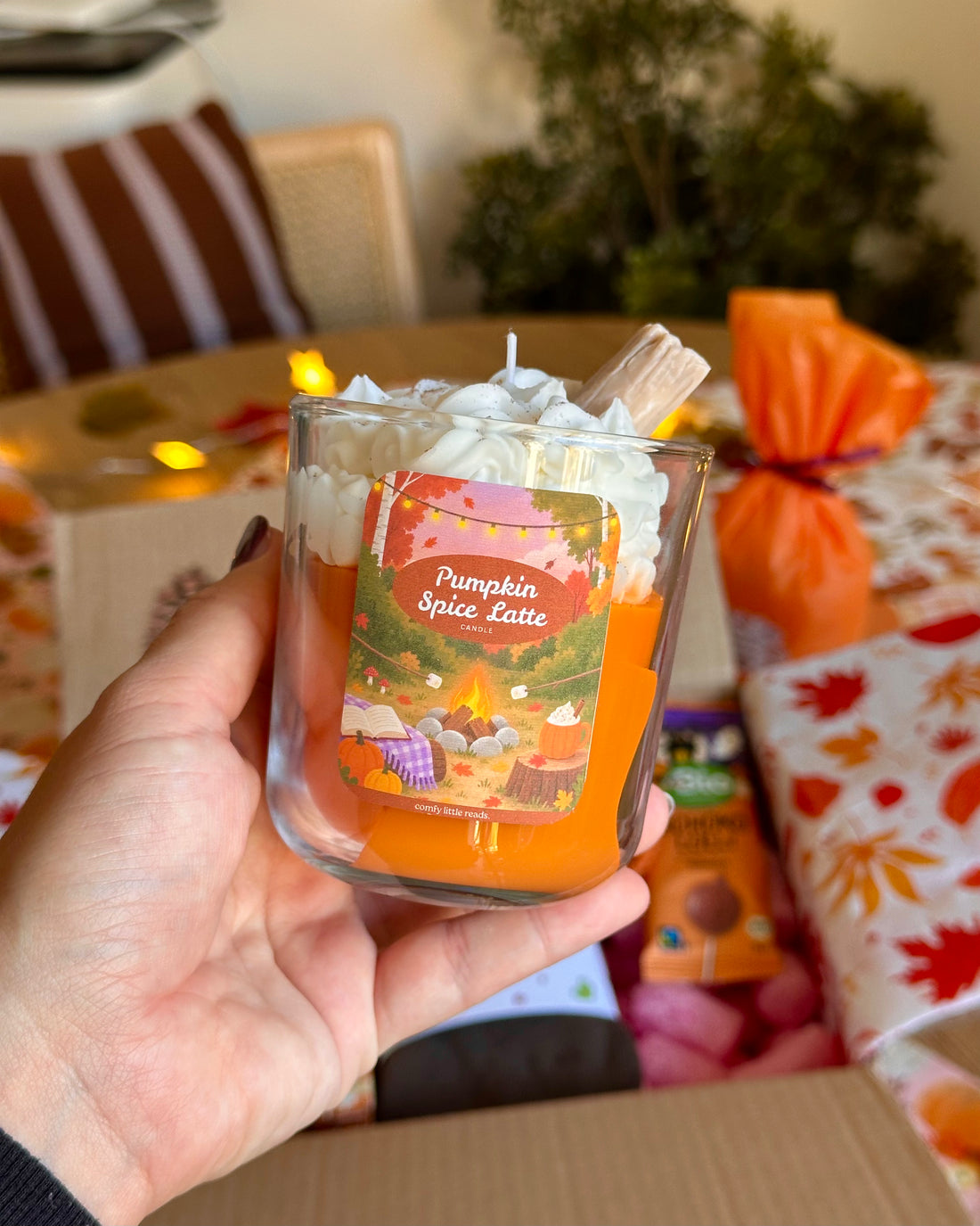 The Autumn Book Date Box