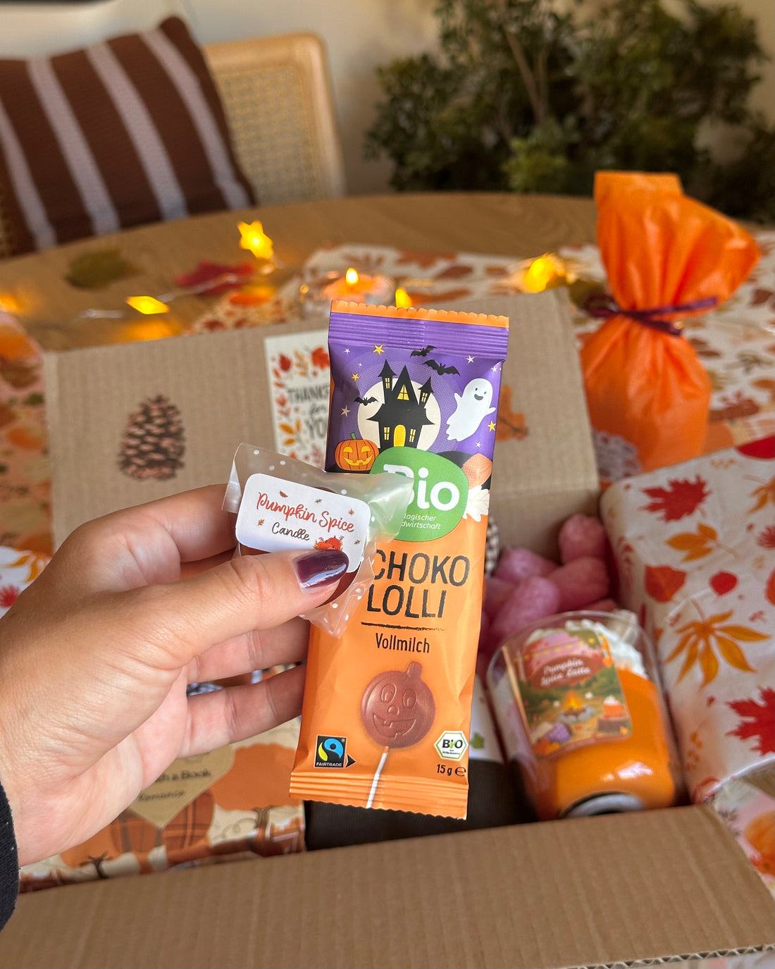 The Autumn Book Date Box