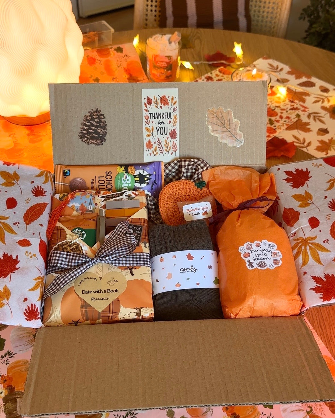 The Autumn Book Date Box