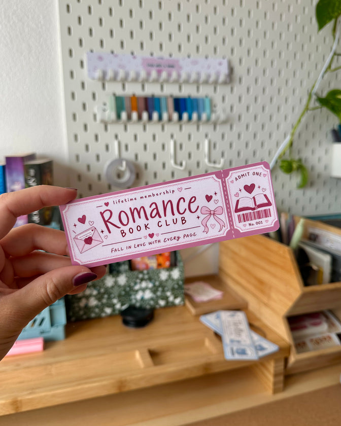 Romance Bookclub Lesezeichen