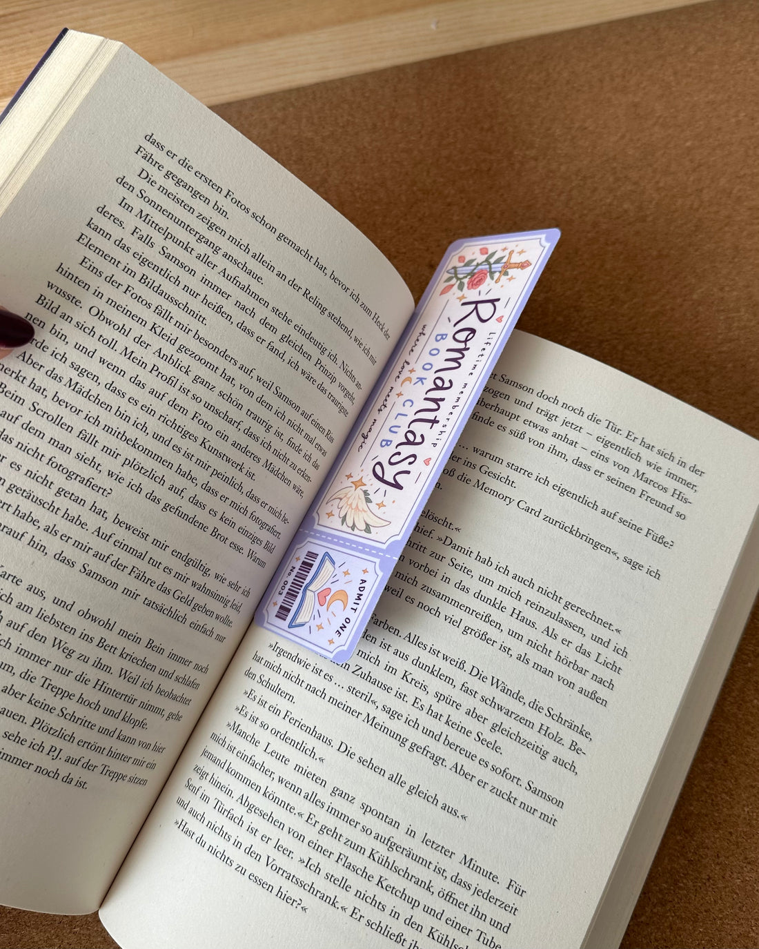 Romantasy Bookclub Lesezeichen