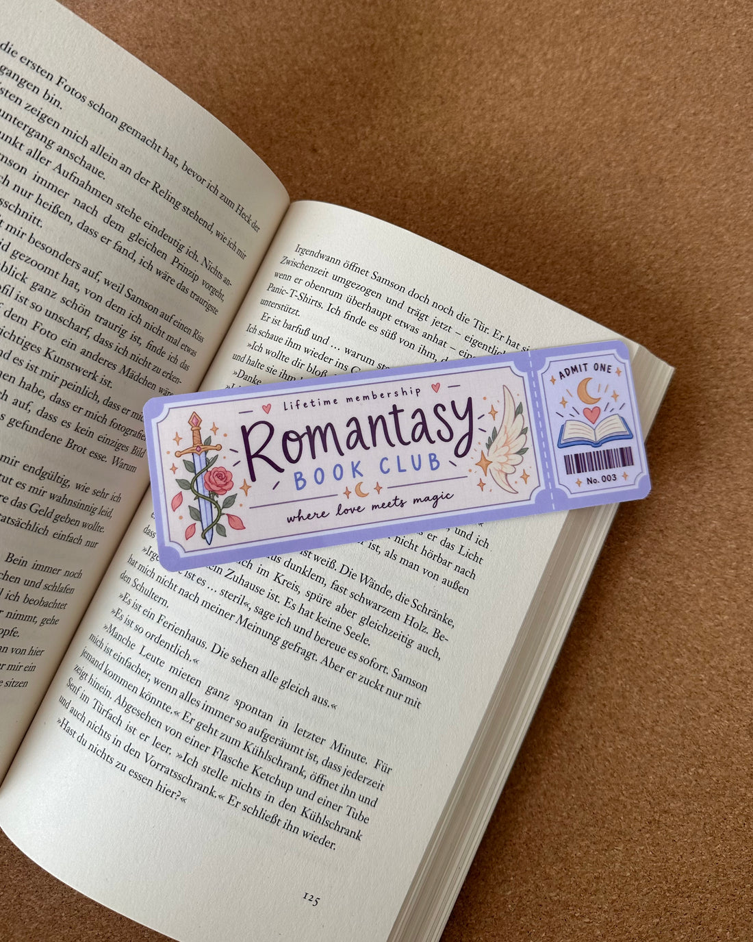 Romantasy Bookclub Lesezeichen