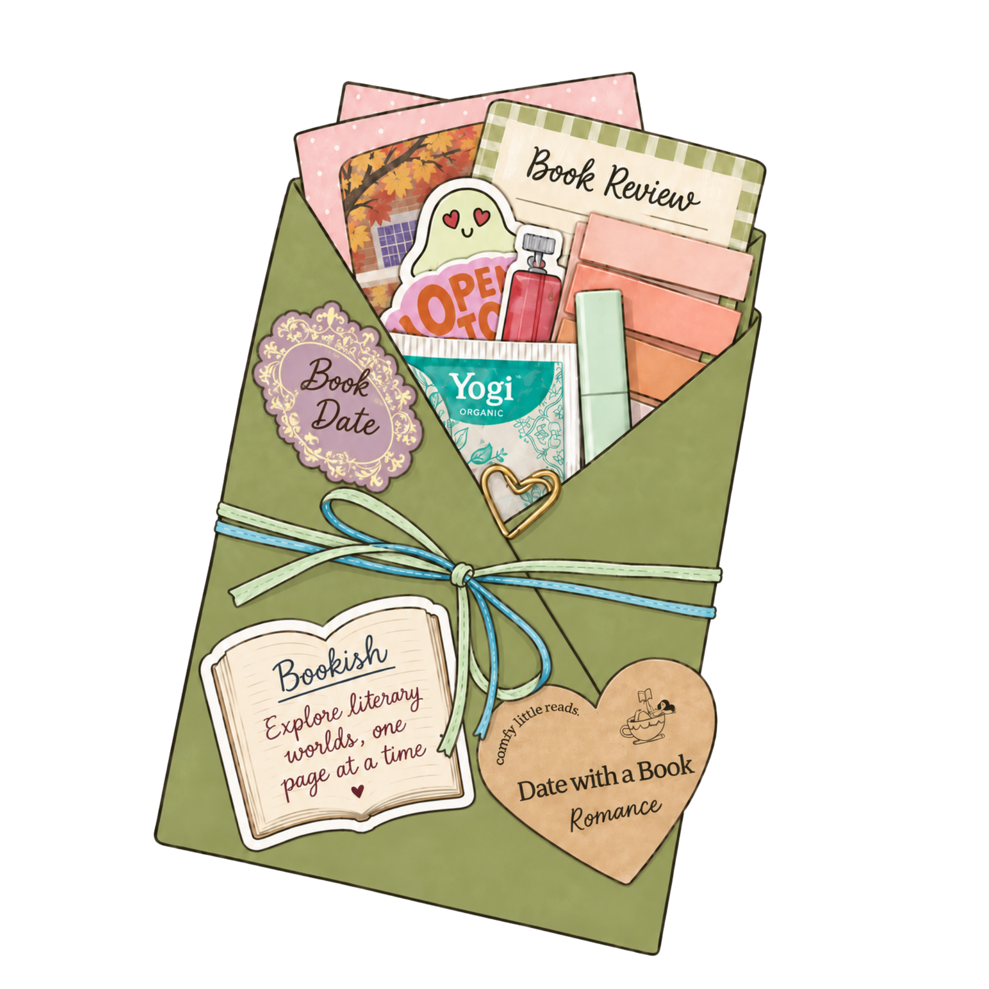 Illustriertes Blind Date with a Book